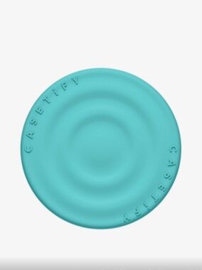 Casetify Turquoise teal snappy ripple grip stand PopSocket-Style Phone Grip mag